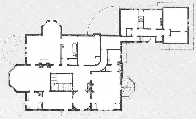mark twain house floor plan