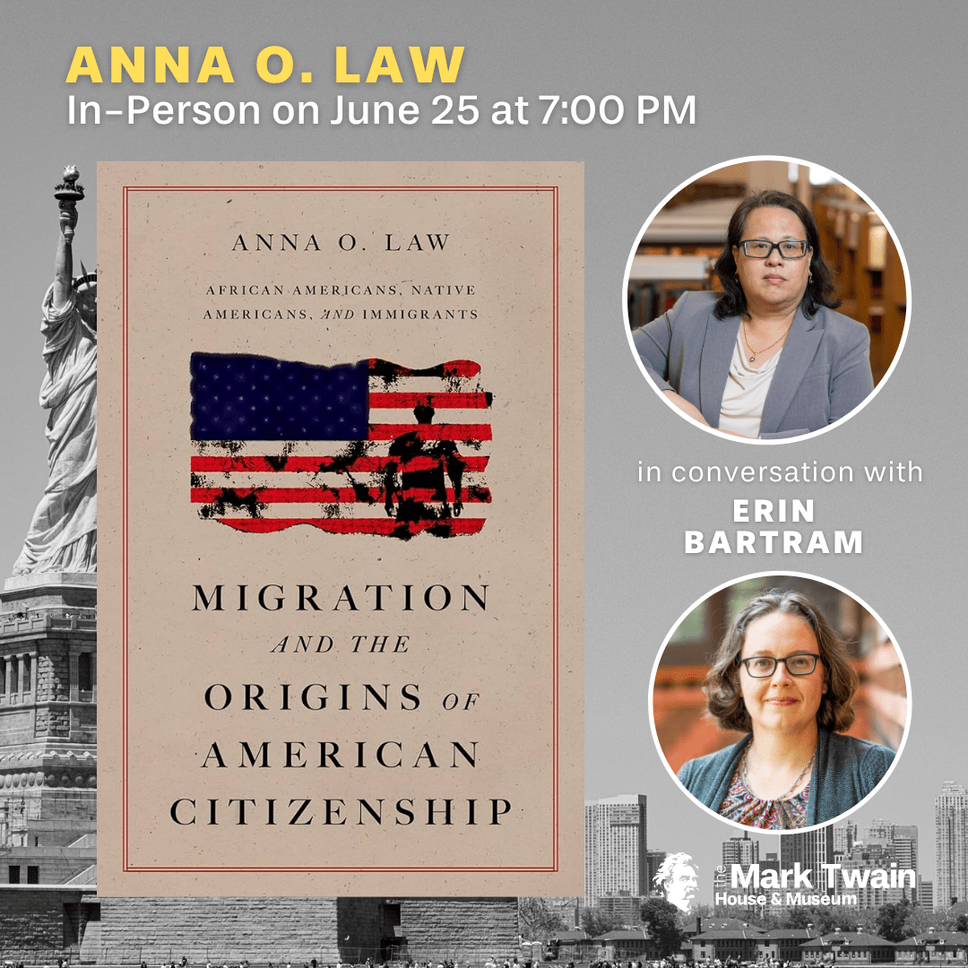 Anna O. Law event graphic